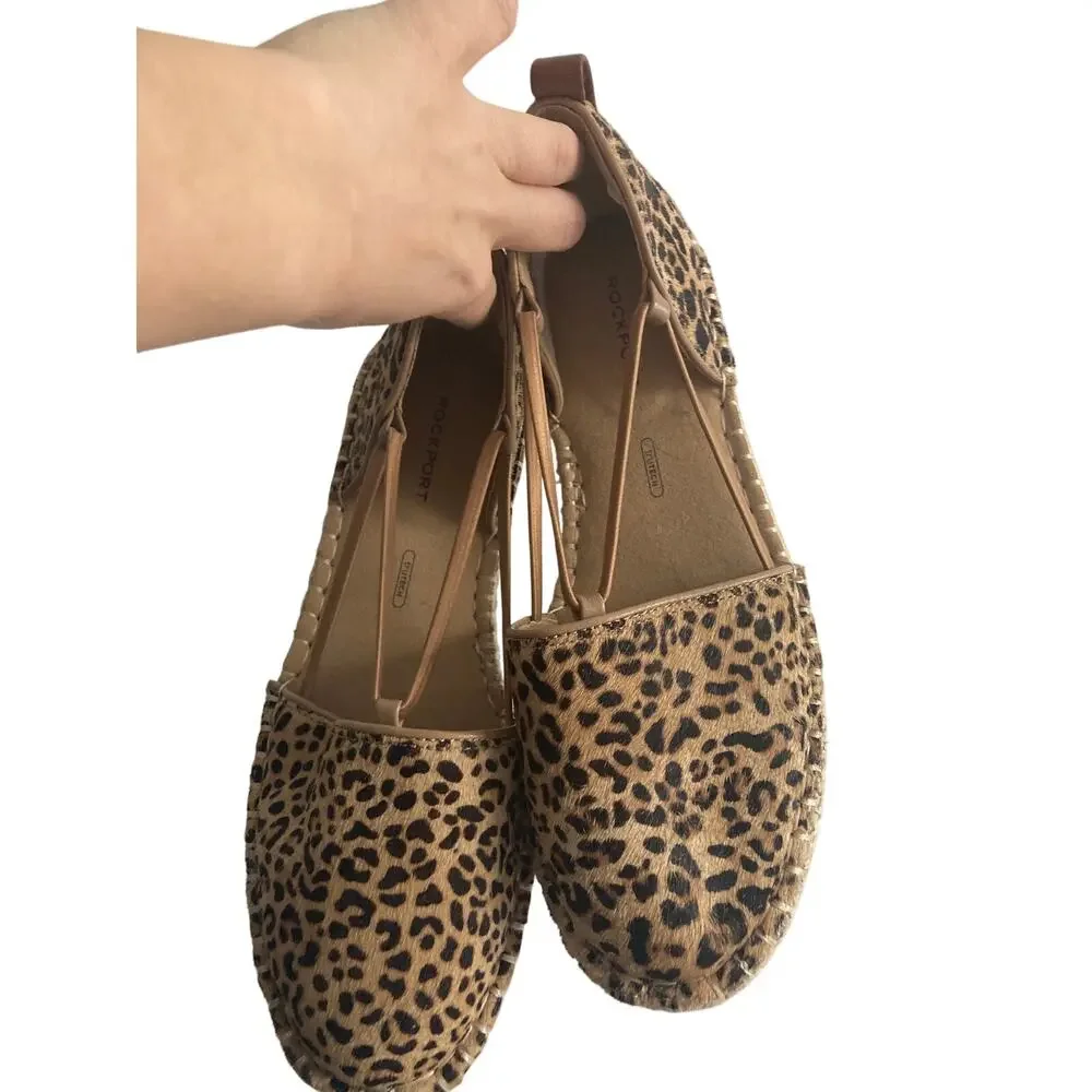 Rockport Seaview Bungee Calf Hair Espadrilles